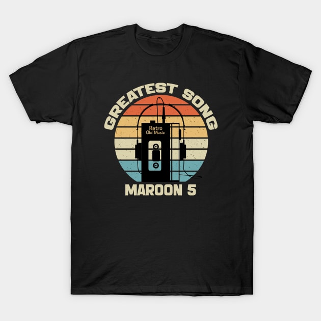 Maroon 5 Vintage T-Shirt by TeknologiModern